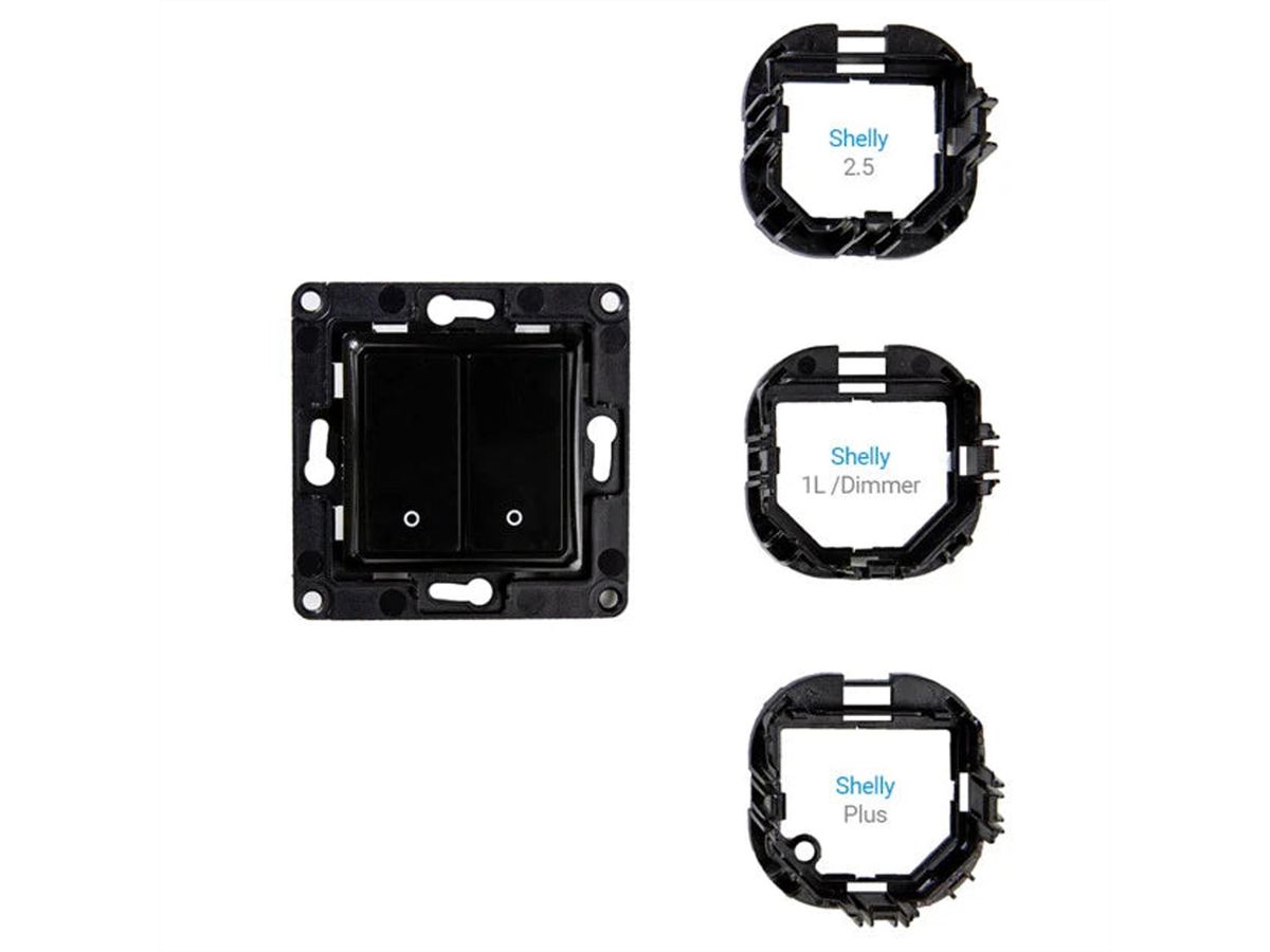 Shelly Unterputz Wall Switch х2
