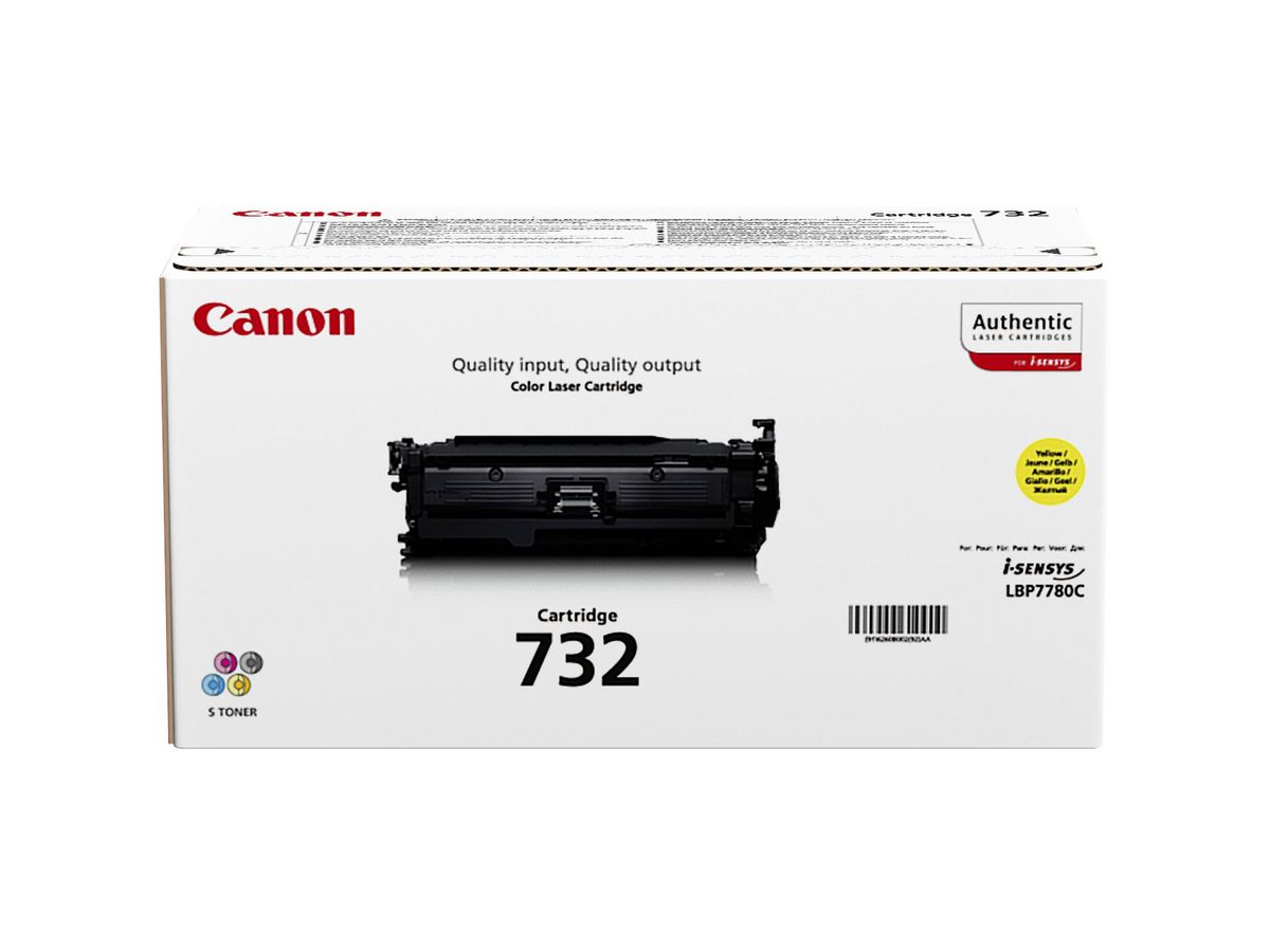 Canon 732Y Original Jaune 1 pièce(s)