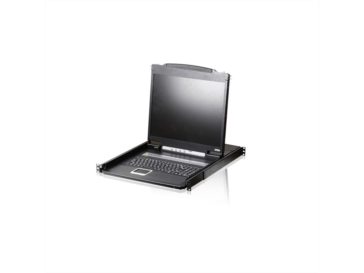 ATEN CL1000N Console KVM, LCD 19", VGA, PS/2, clavier GB