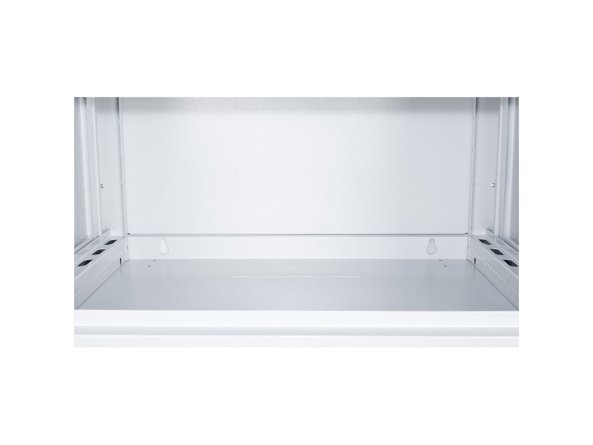 ROLINE 19-Zoll Wandgehäuse Basic Plus 6HE, 600x450 BxT grau