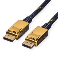 ROLINE GOLD Câble DisplayPort DP M - DP M, 1 m