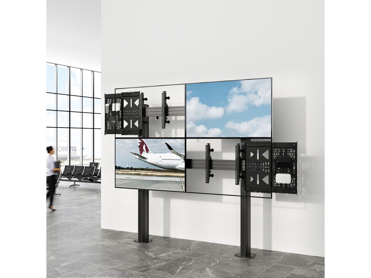 Hagor CPS Support PC coulissant, noir