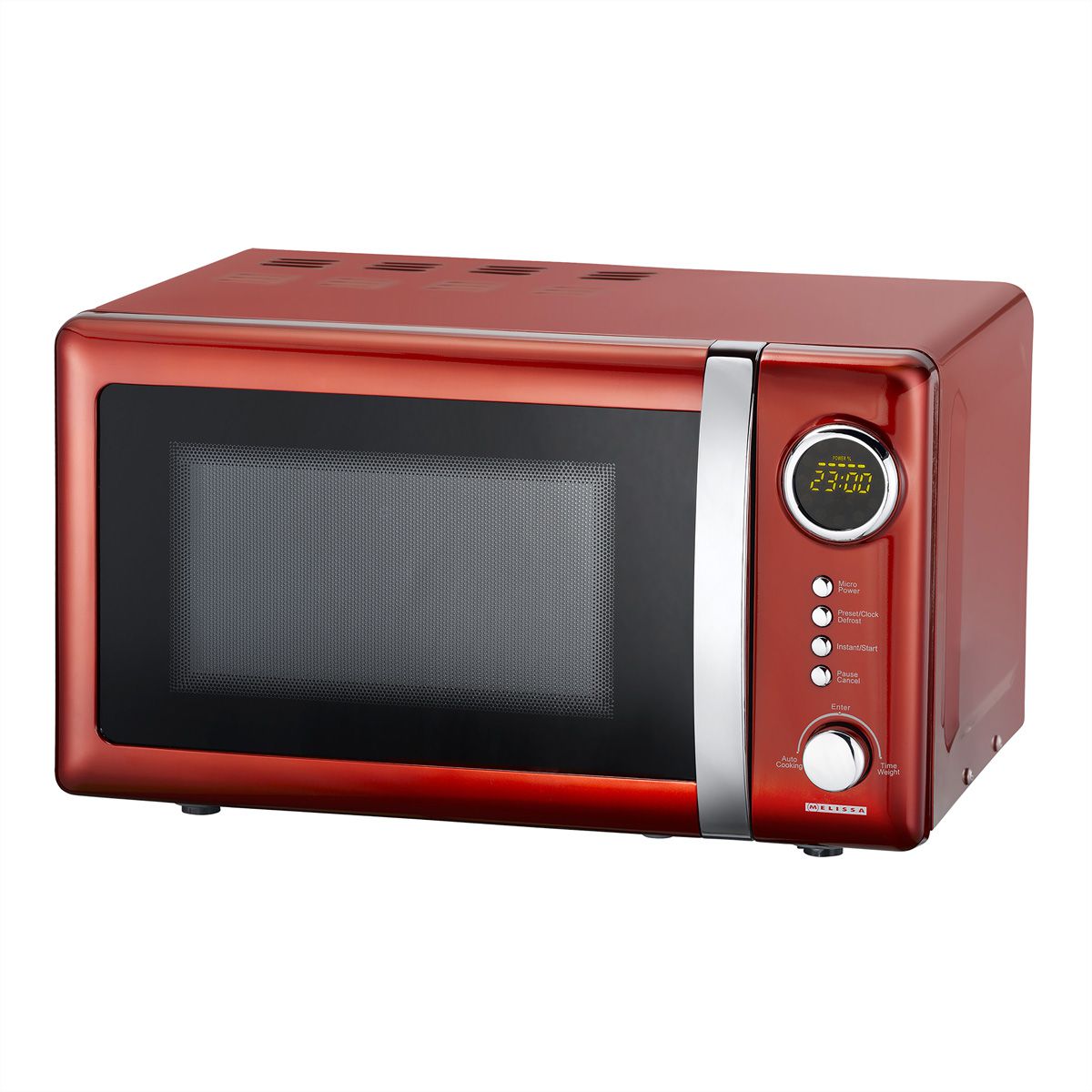Melissa Micro-ondes 16330109, 20 L, rouge chili, 700W