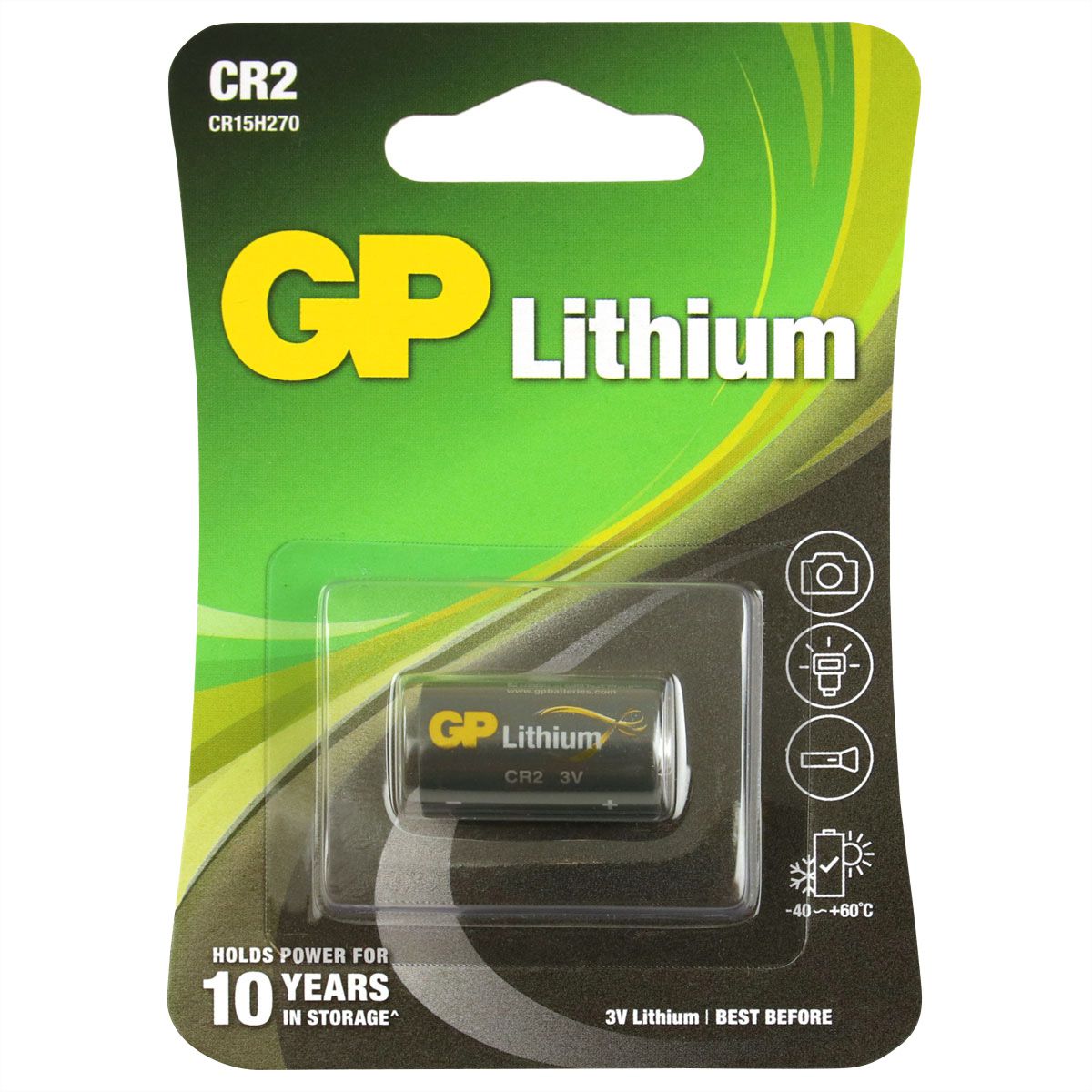 GP Batteries Lithium CR2 1er Blister
