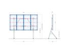 Hagor Standsystem Samsung IAB146", freistehend, schwarz