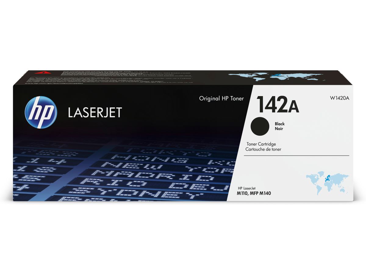 HP Cartouche de toner noir LaserJet authentique 142A