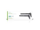 Nedis Soundbar-Halterung universal 15 kg schwarz, TV-Befestigung, 32–65", Stahl