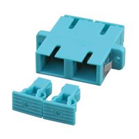 Coupleur FO MM OM3, SC/SC duplex, turquoise, turquoise