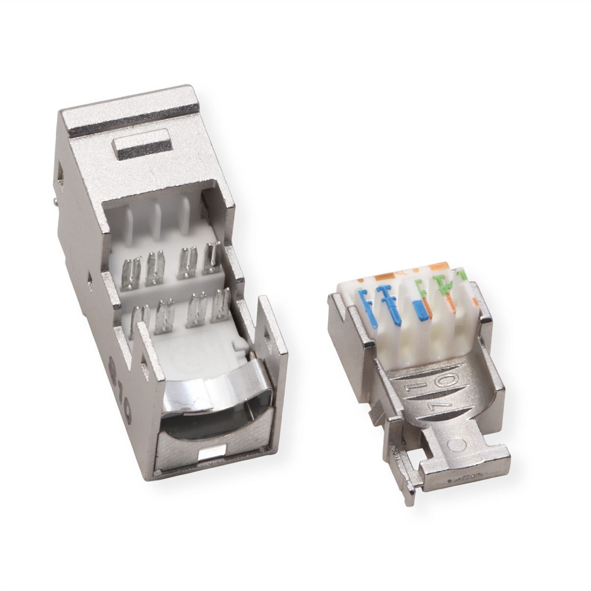 METZ CONNECT E-DAT Modul Cat.6A (Class EA), Kabelmontage ohne Werkzeug
