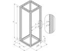 SCHROFF Universal Gestell - EUROR.UNI.GEST.25HE 600B600T