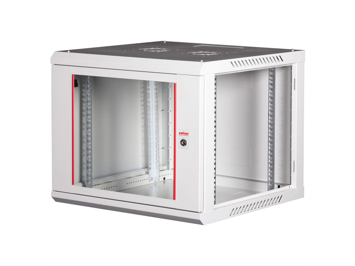 ROLINE 19-Zoll Wandgehäuse Basic Plus 9HE, 600x600 BxT grau