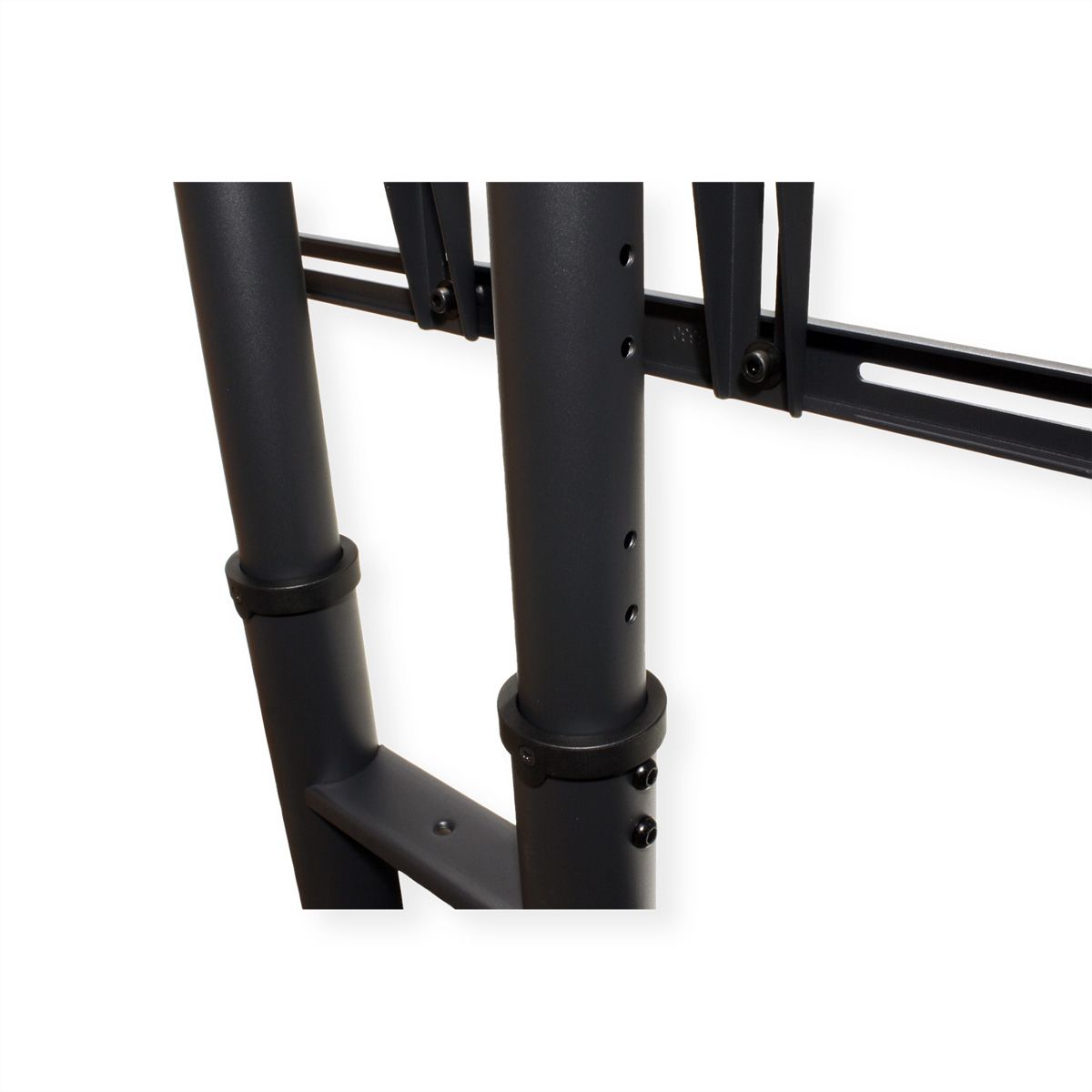 VALUE LCD-/TV-Rollständer, 32-100 Zoll, bis 125 kg, schwarz