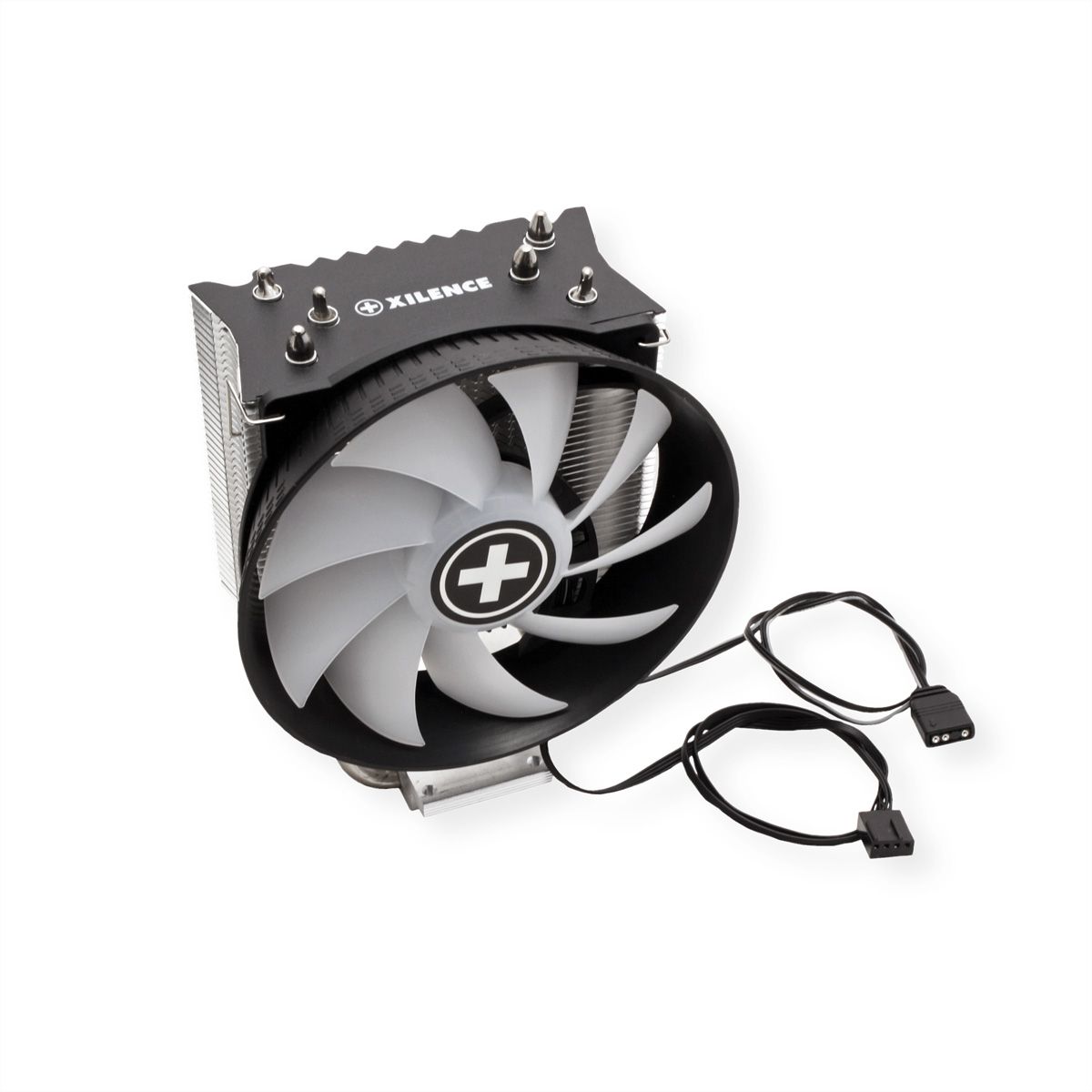 Xilence M403PRO.ARGB AMD und Intel CPU Kühler, 120mm ARGB PWM Lüfter, 150W TDP
