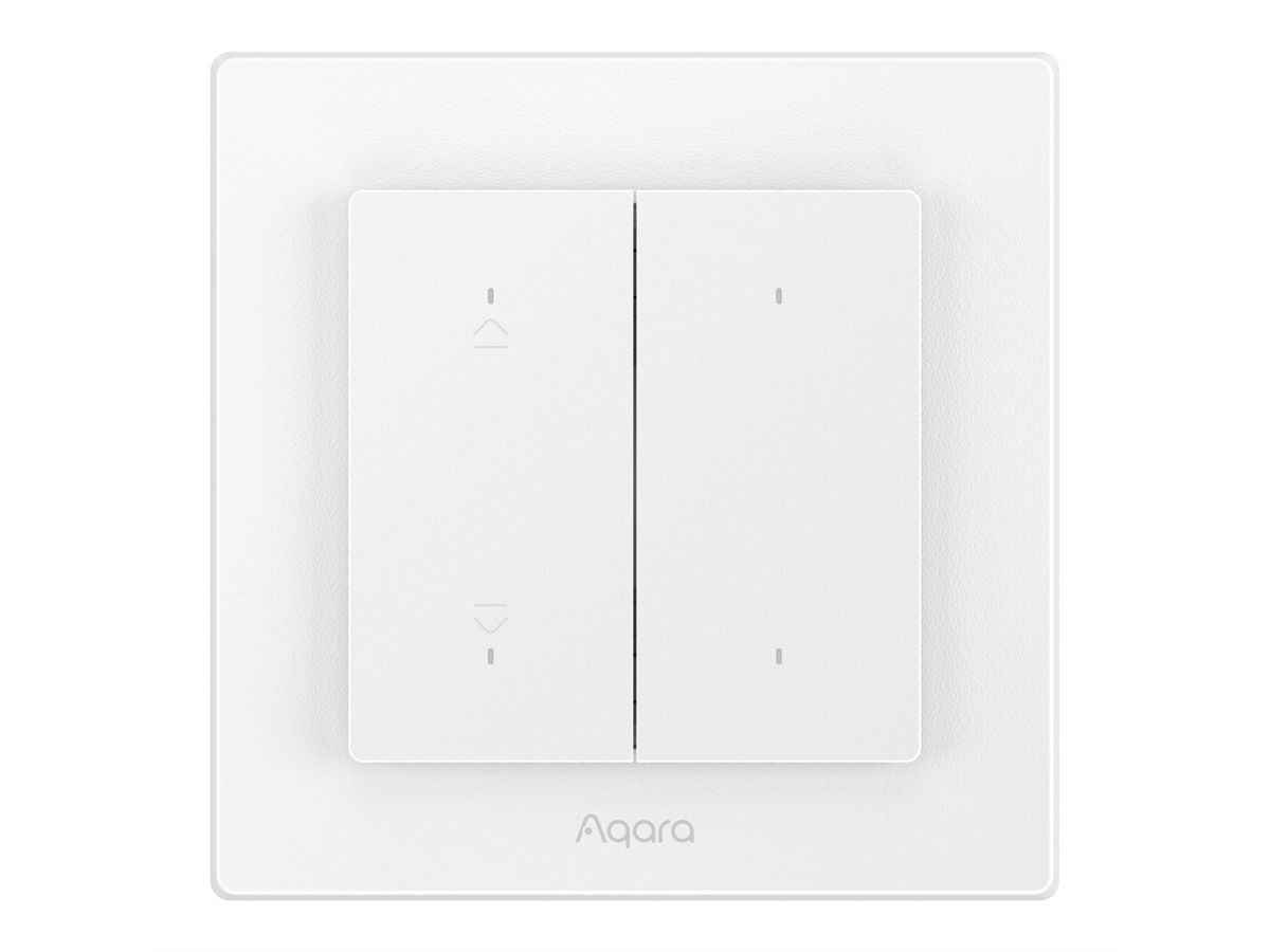 Aqara Lichtschalter H2 Kit, 2 Buttons, 2 Channel