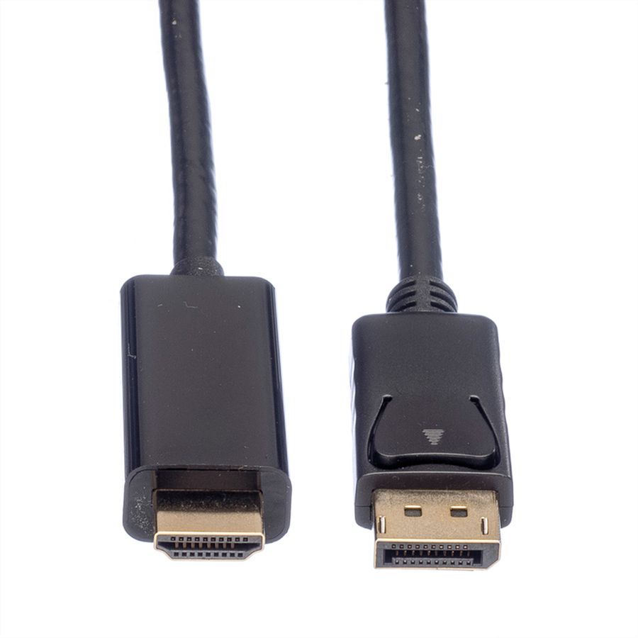 ROLINE Câble DisplayPort DP - UHDTV, M/M, noir, 5 m