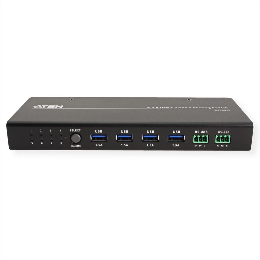 ATEN US3384I 8 x 4 USB 3.2 Gen 1 Sharing Switch