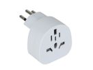 Adaptateur de voyage, blanc, IT,BRA,UK,USA/Japan Typ A/B,AUS/China