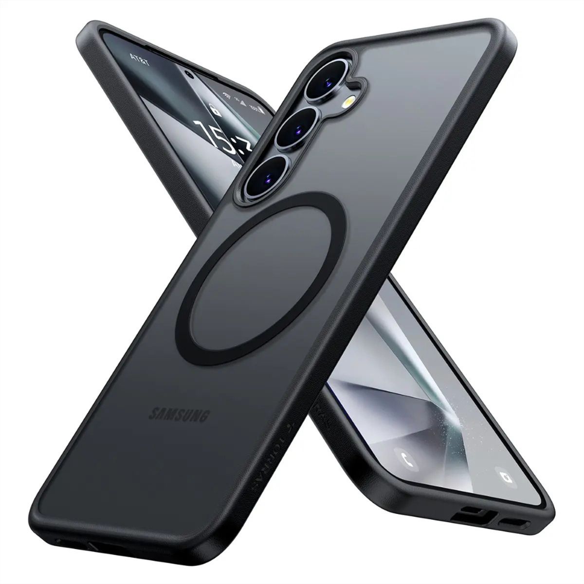Torras Guardian Case, Samsung S25 Ultra, MagSafe, noir, noir