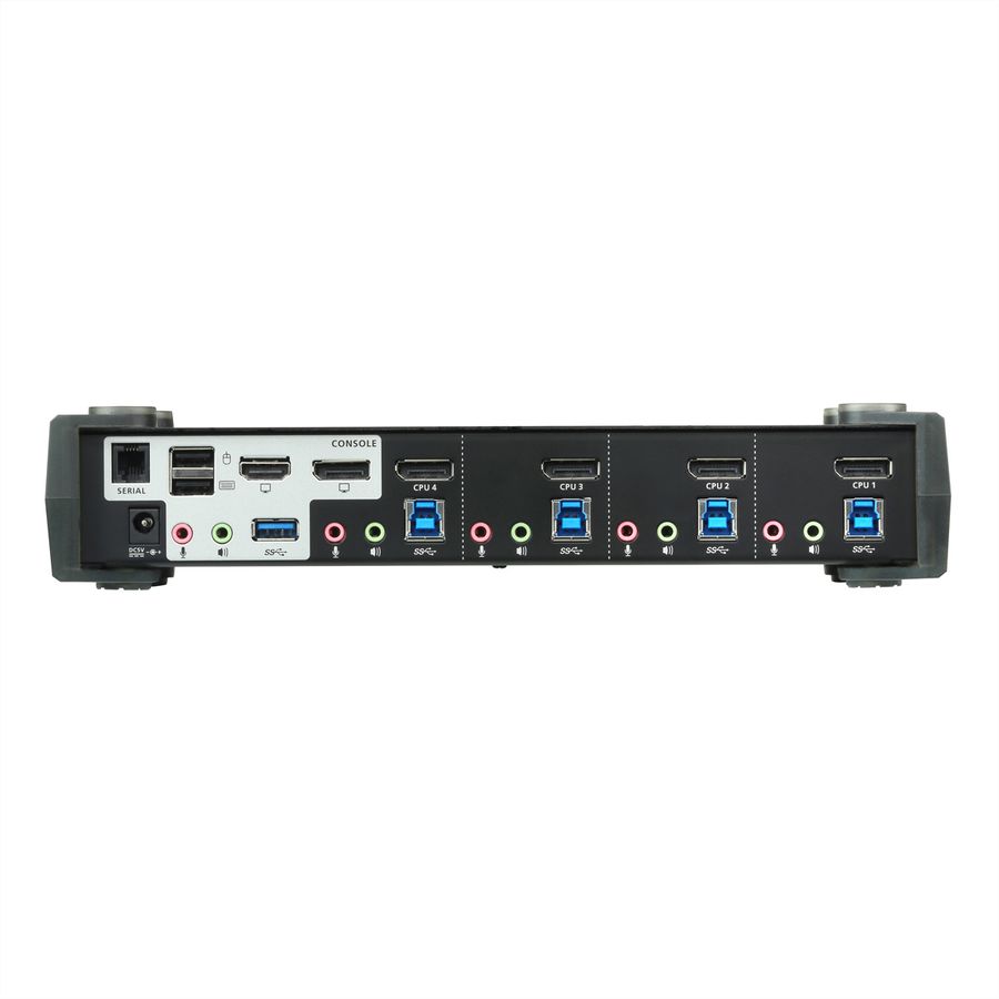 ATEN CS1924M 4-Port USB 3.0 4K DisplayPort MST KVM Switch