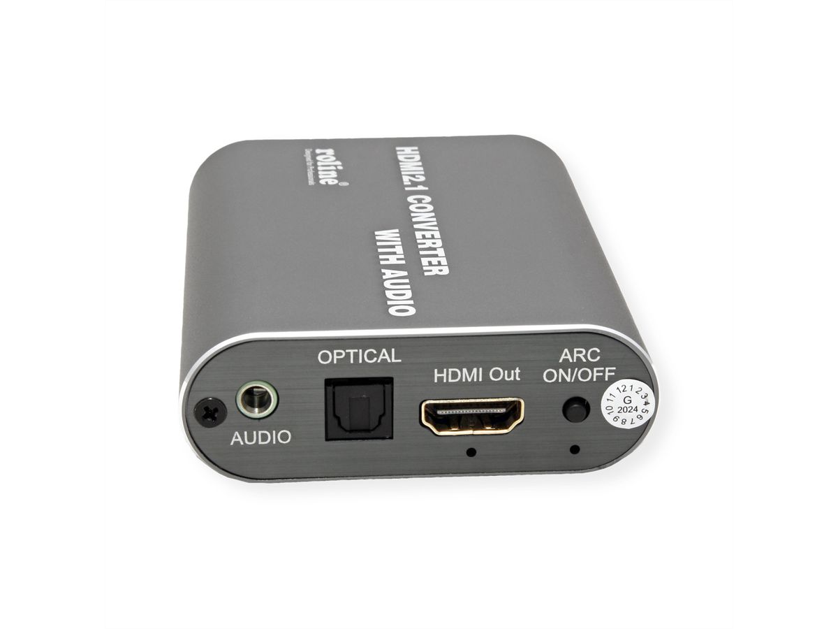 ROLINE HDMI 8K Audio Extraktor, LPCM 7.1