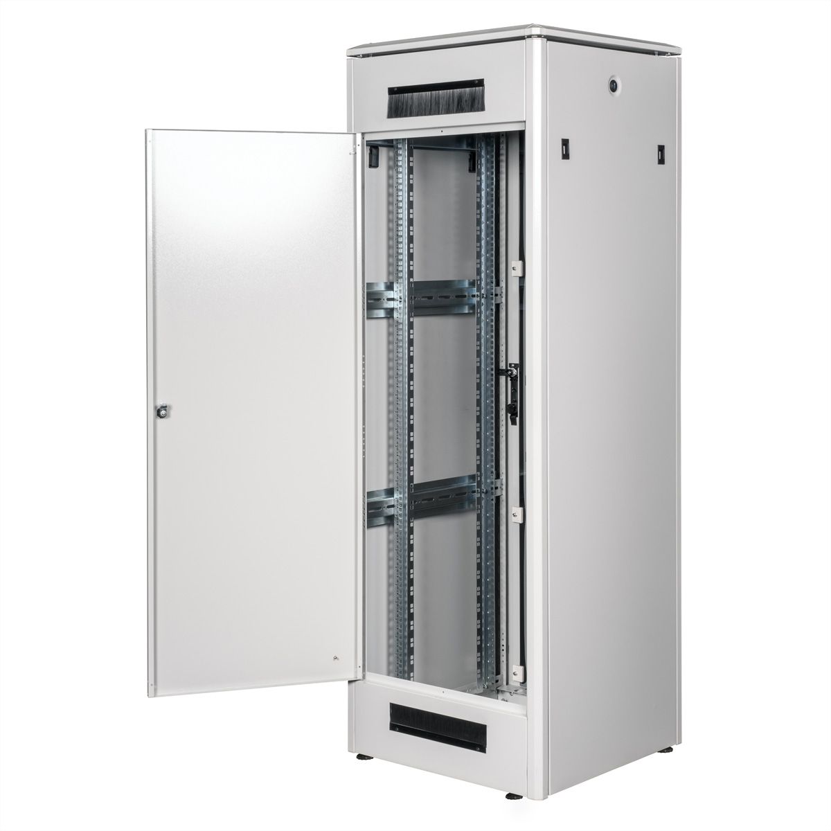ROLINE 19" Baie réseau Pro 36U, 600x600 LxP Porte verre gris