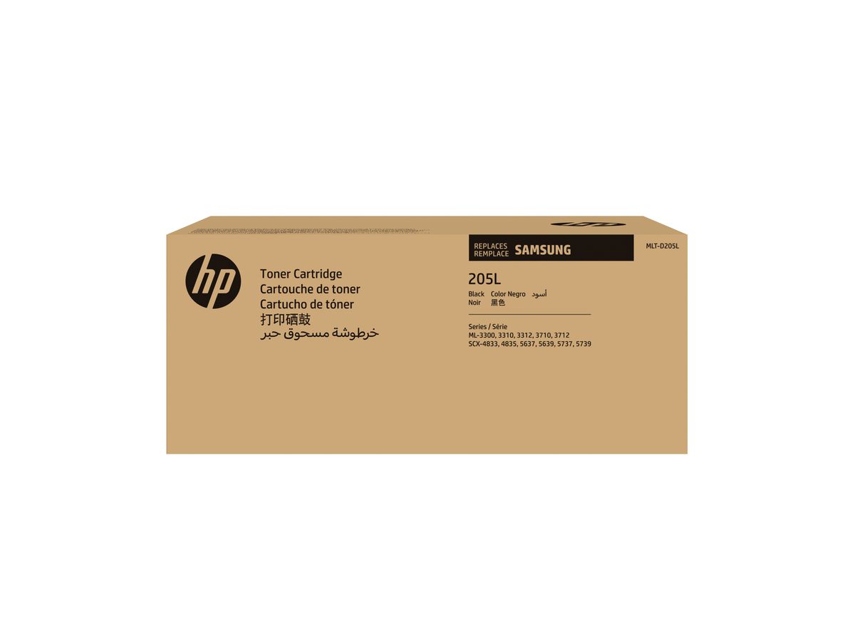 Samsung Toner noir grande capacité HP authentique MLT-D205L