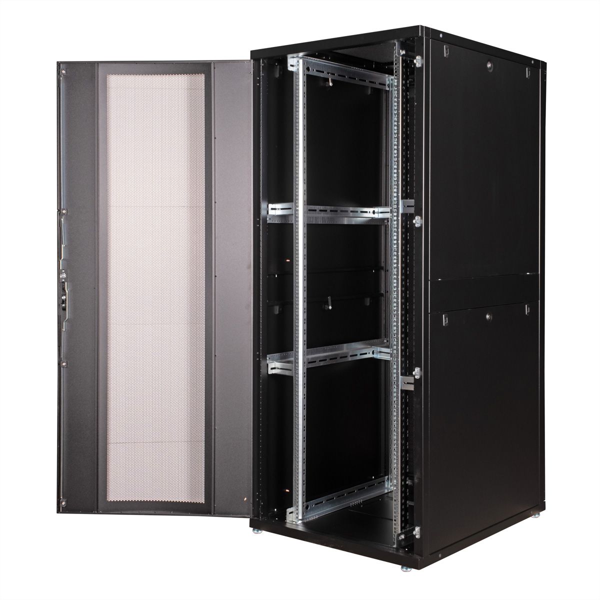 ROLINE 19-Zoll Serverschrank Pro 42 HE, 800x1000 BxT schwarz