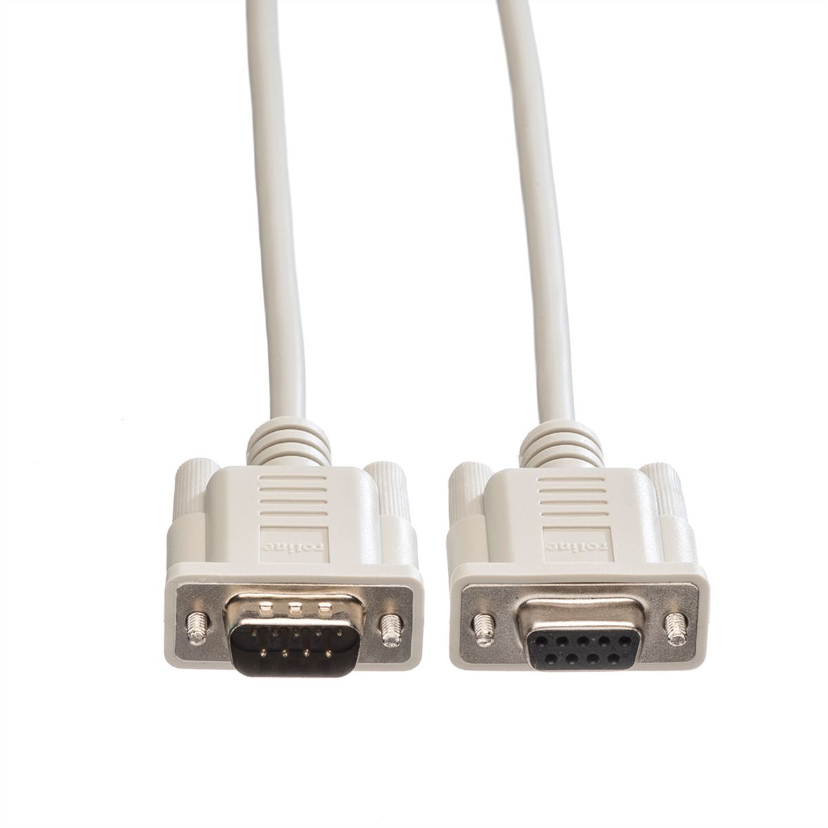 ROLINE RS232-Kabel 9pol ST-BU, 6 m