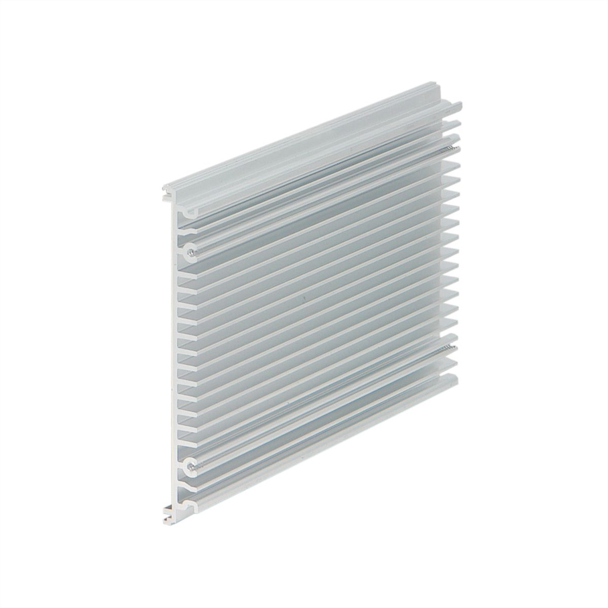 SCHROFF, cadre, type unité enfichable, panneau latéral extrudé, avec ailettes de refroidissement, gauche ou droite, 3 U, 220 mm