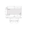SCHROFF Kit de face avant, blindée, avec charnières en bas, 6 U, 42 HP, 2,5 mm, alu, anodisé avant, conducteur arrière