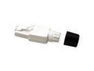 ROLINE Connecteur RJ-45 à confectionner Cat.6A (Classe EA), UTP, blanc