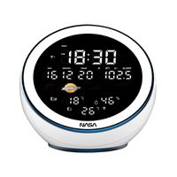 Nasa Station météo WSP1500, blanc, Haut-parleur Bluetooth