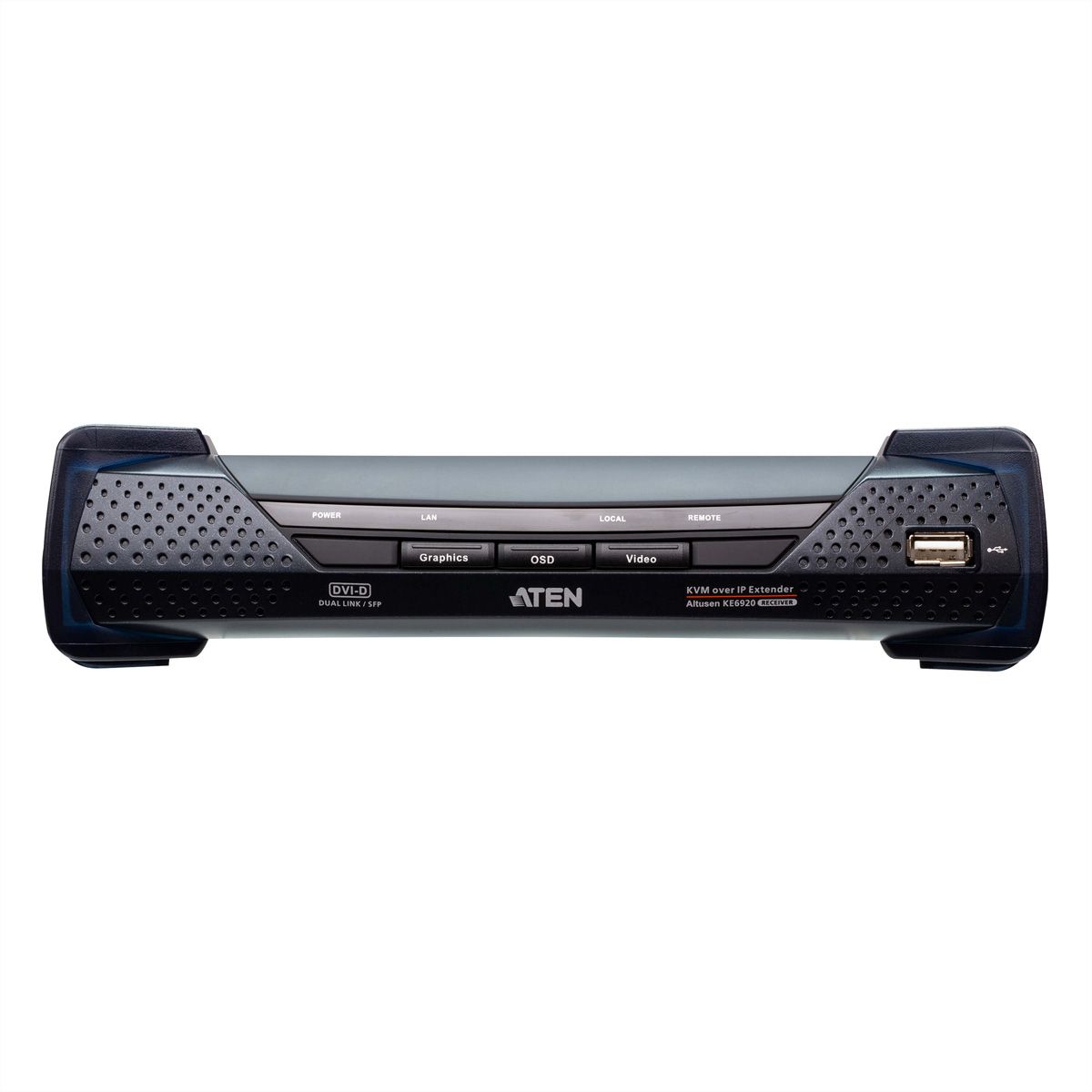 ATEN KE6920R 2K DVI-D Dual Link KVM Over IP Empfänger mit SFP