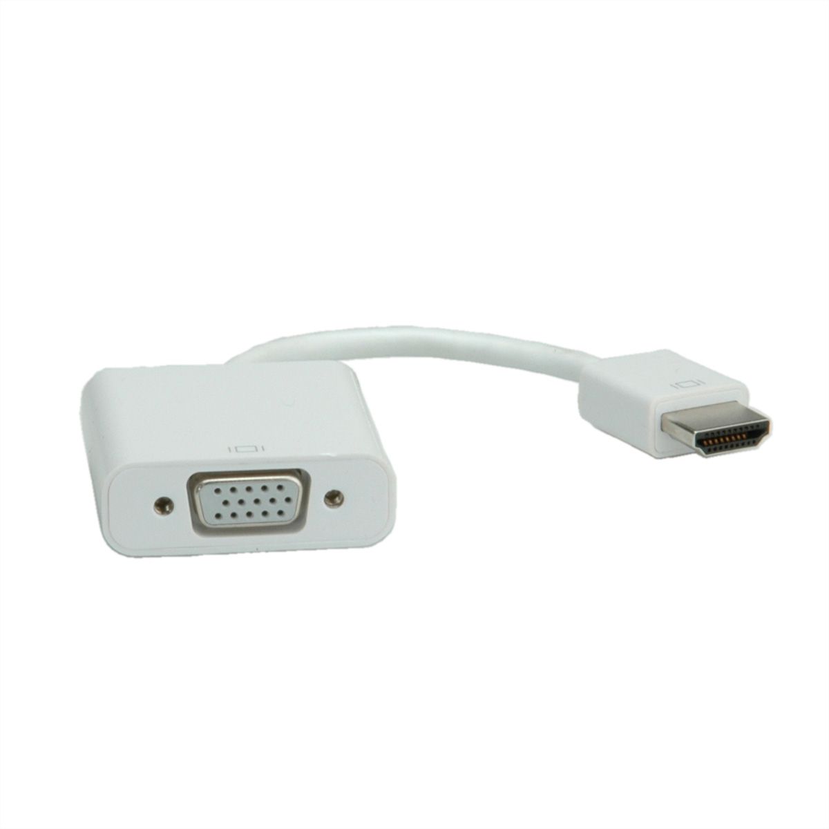 ROLINE Adaptateur HDMI-VGA, HDMI M-VGA F, 0,15 m