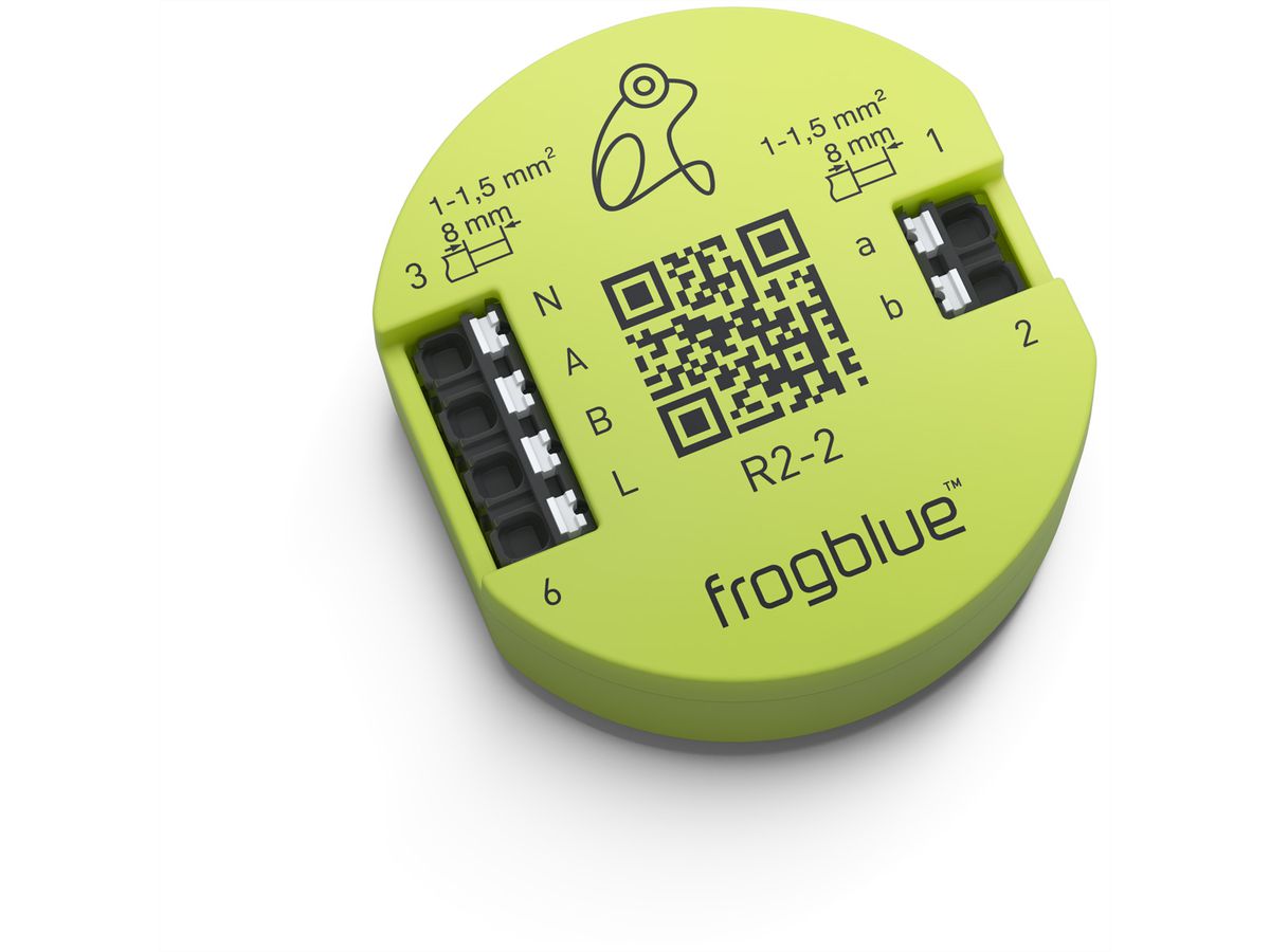 frogblue frogRelay2-2, 2-Kanal Relaisschalter mit 2 Ein -und Ausgängen