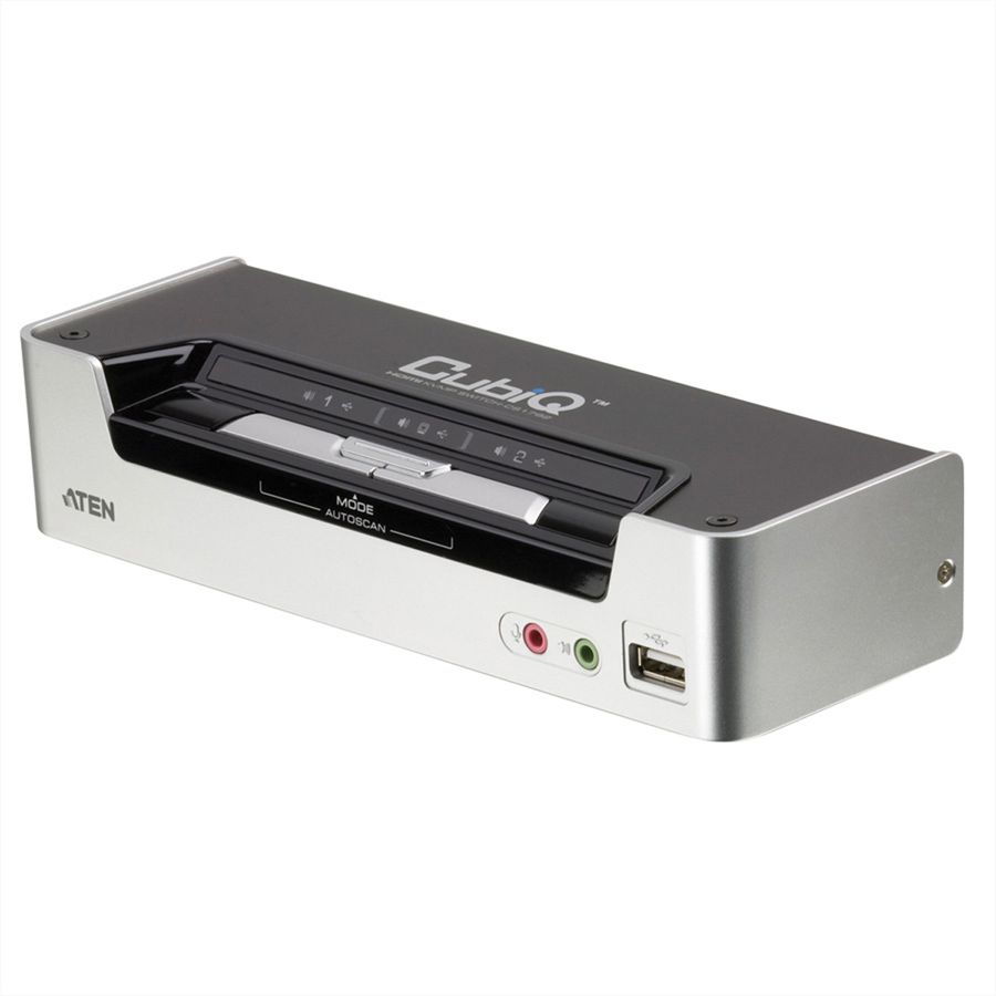ATEN CS1792 KVM Switch HDMI, USB, Audio, USB-Hub, 2 Ports