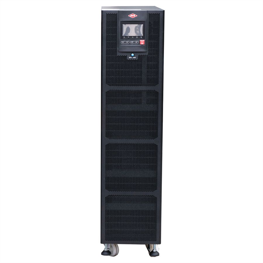 AEC IST7 30kVA - Online Tower USV –  34x 40Ah Batterien – 11 Min. Autonomie bei 100% Last, keine internen Batterien – externer Batterieschrank BB5 mit 34x 40Ah LL