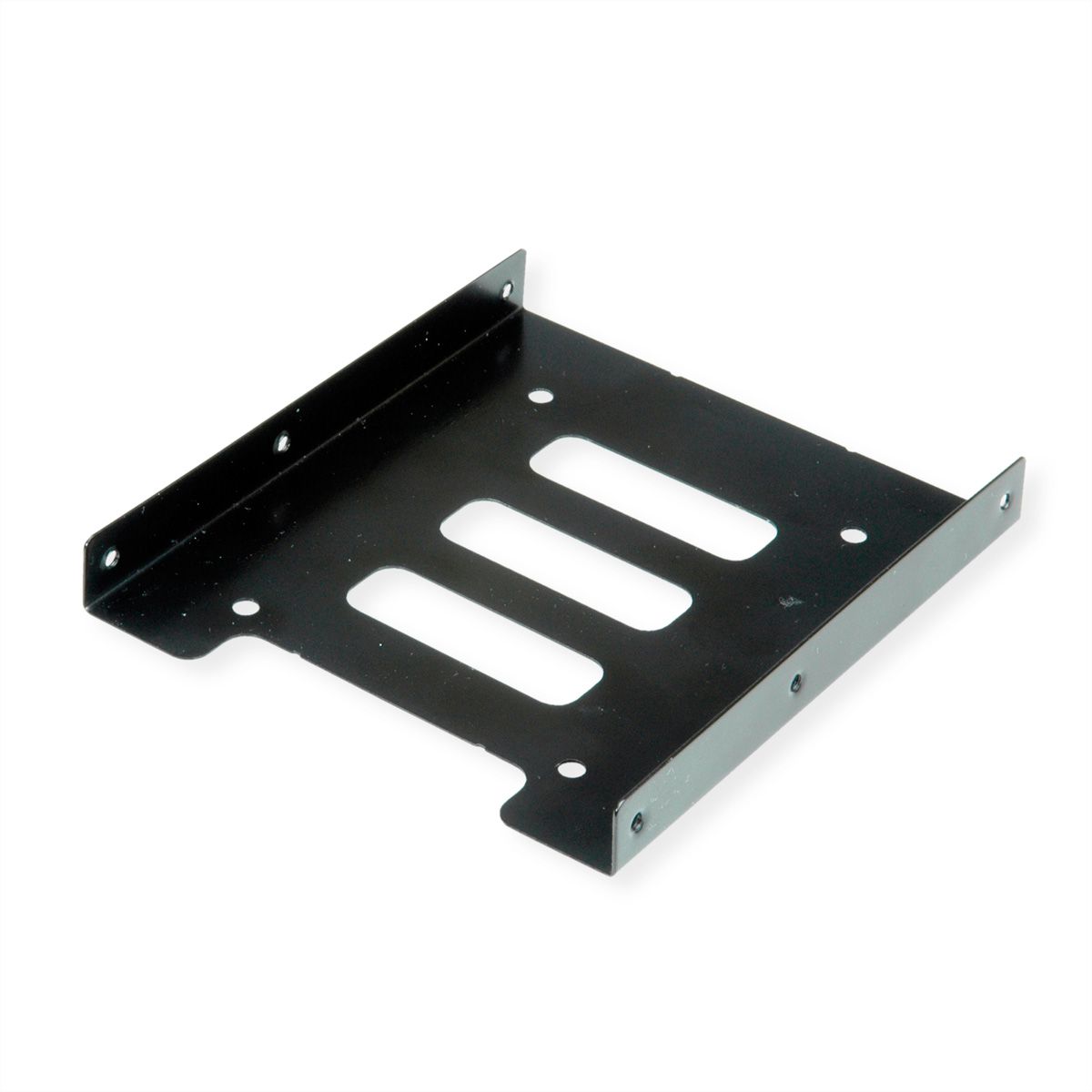 ROLINE Adaptateur de montage HDD/SSD 3.5" pour 1x HDD/SSD 2.5", métal, noir, noir