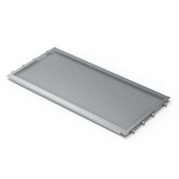 SCHROFF Abdeckblech für Anschraubung an die Seitenwand, 275 mm tief (CompactPCI) - ABDECKBLECH EMC 84TE 275T 2ST