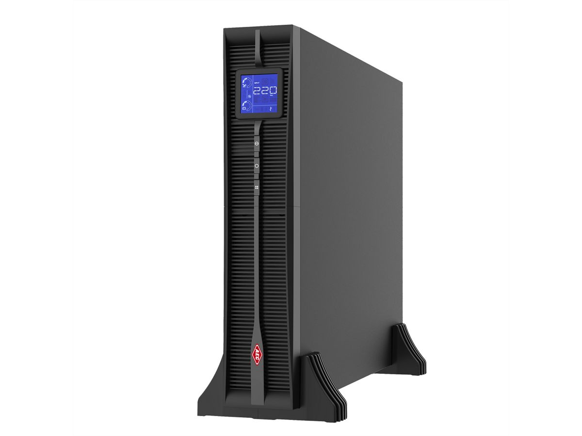 AEC IST3J 1kVA - Online Rack USV – 3x 9Ah interne Batterien - 3 Min. Autonomie bei 100% Last