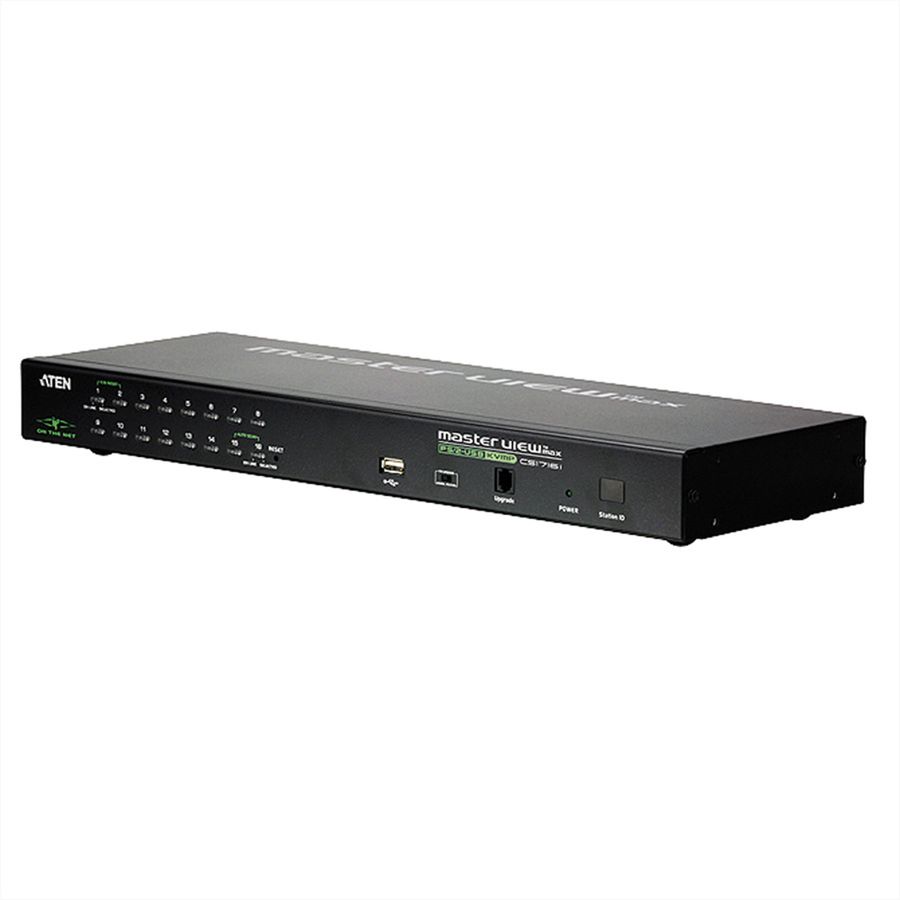 ATEN CS1716i KVM Over-IP Switch VGA, PS/2-USB, USB-Peripherie Port, 16 Ports