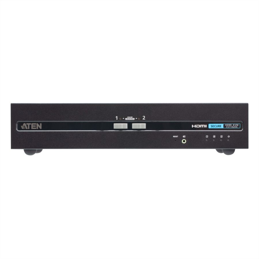 ATEN CS1142H4 Commutateur KVM sécurisé à double écran HDMI 2 ports USB