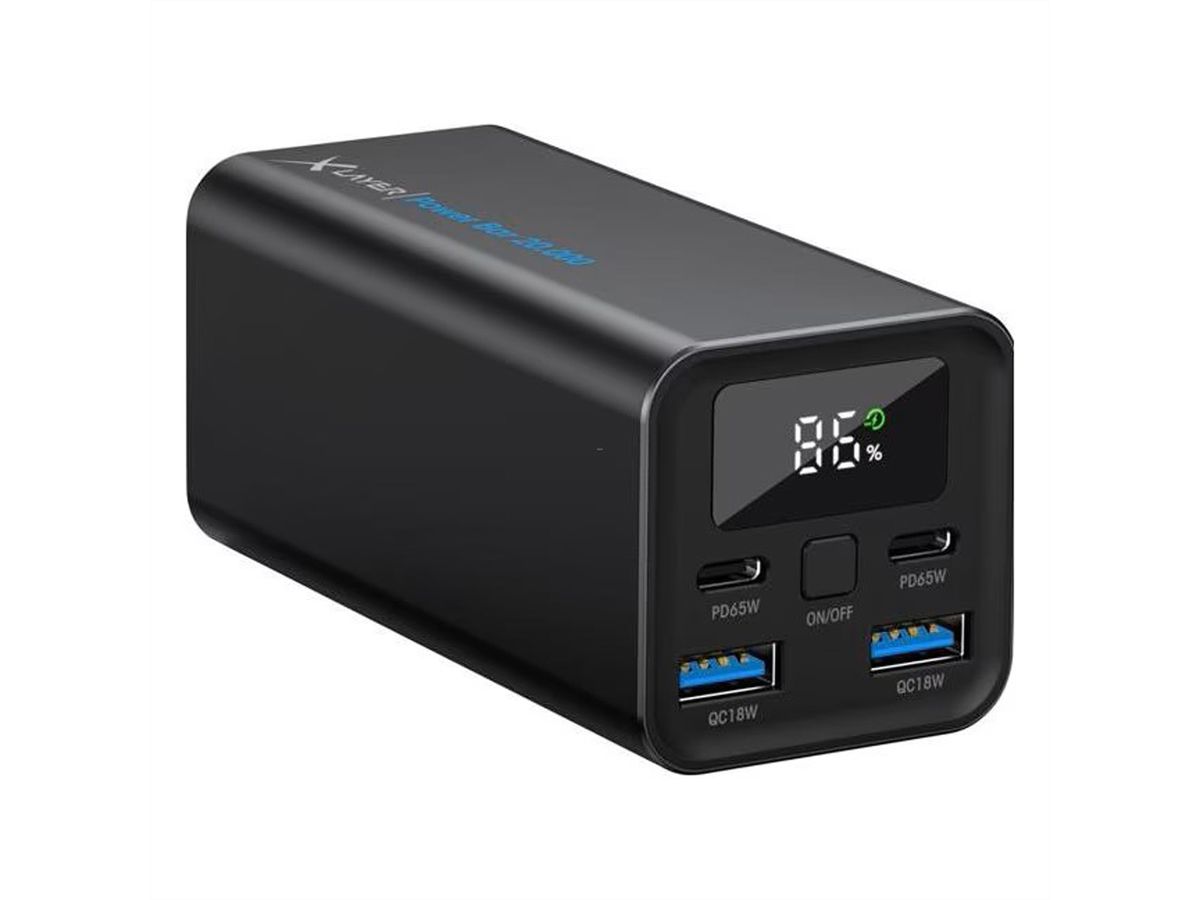 Xlayer Power Bar 20'000 mhA, 9, 12, 15 und 20 Volt, max 65W