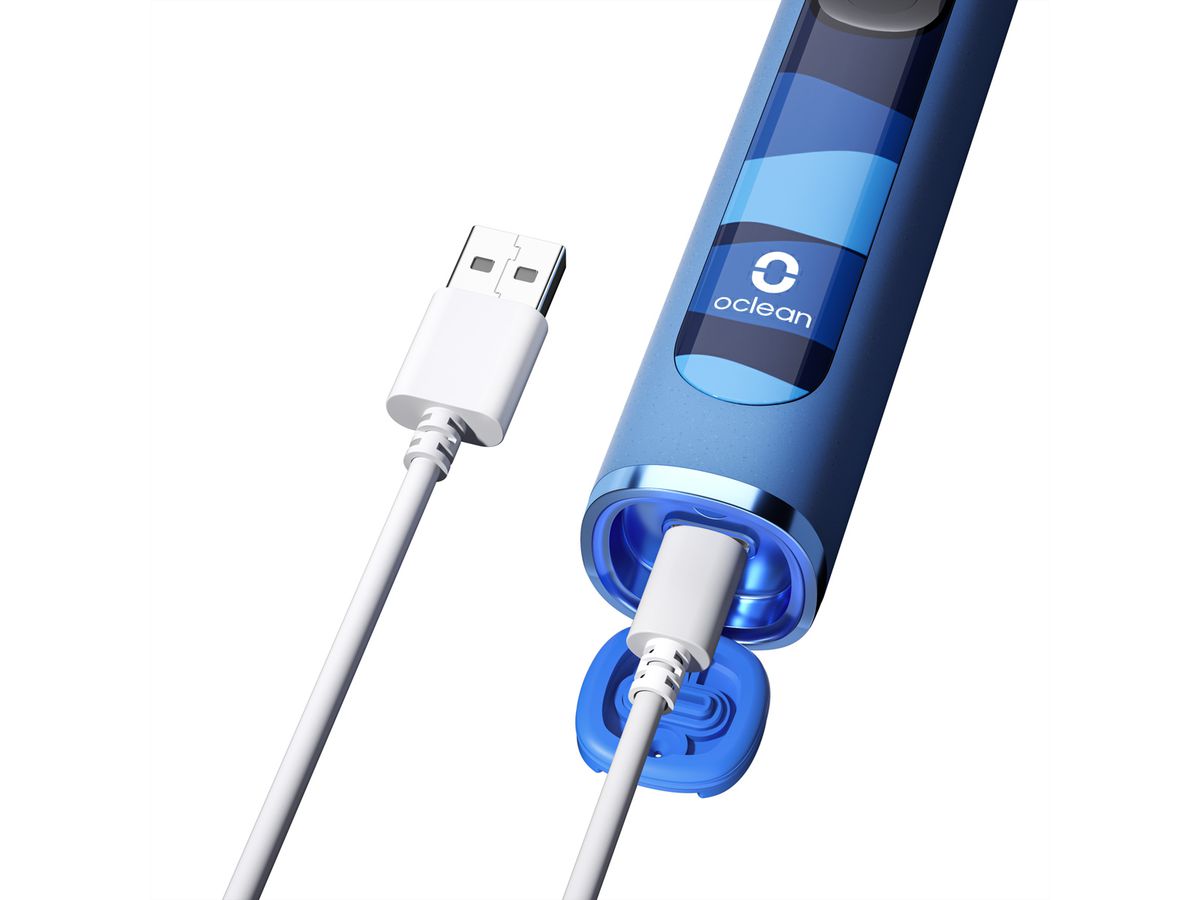 Oclean Zahnbürste X10, Elektrisch, blau