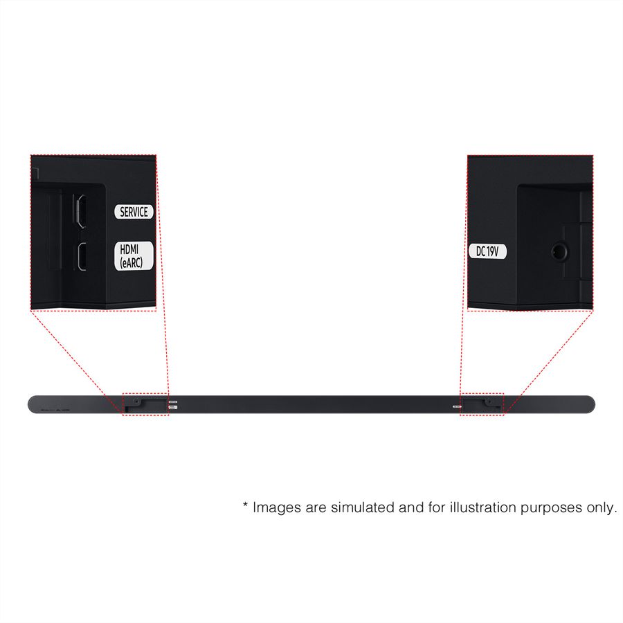 Samsung Soundbar HW-S800D , Titan Schwarz