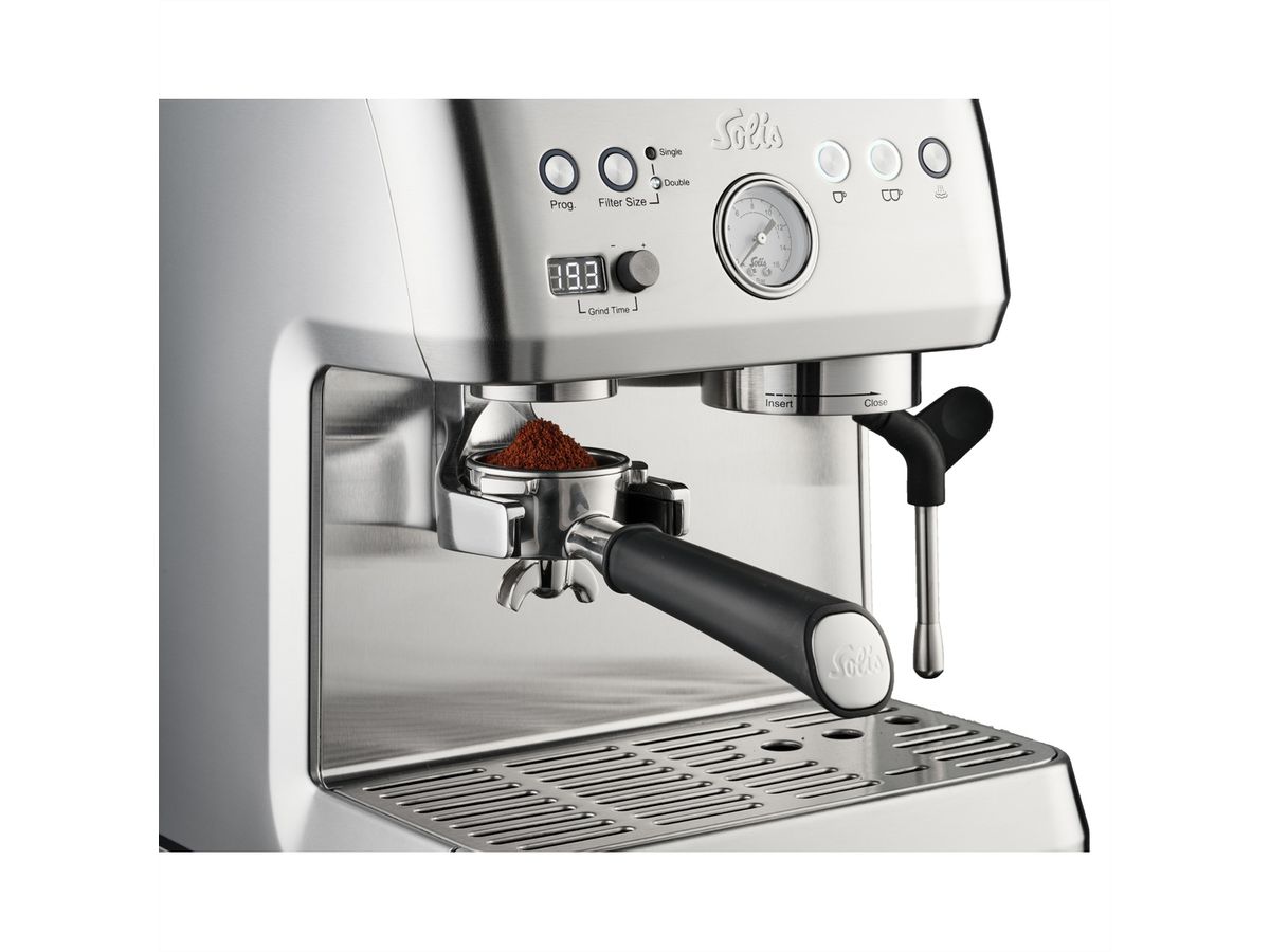 Solis Kaffemaschine Perfetta 1019, silber - SECOMP AG
