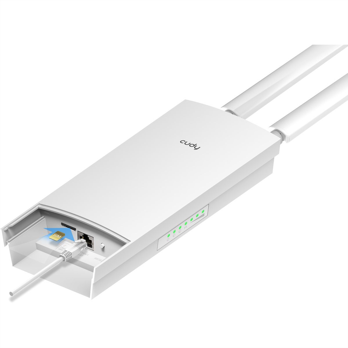 CUDY LT400 Outdoor 4G Routeur WiFi, LTE Cat 4 N300