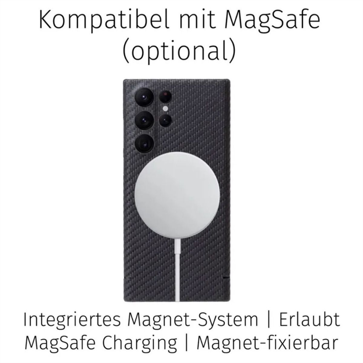 Filono Carbon Case, iPhone 16, MagSafe