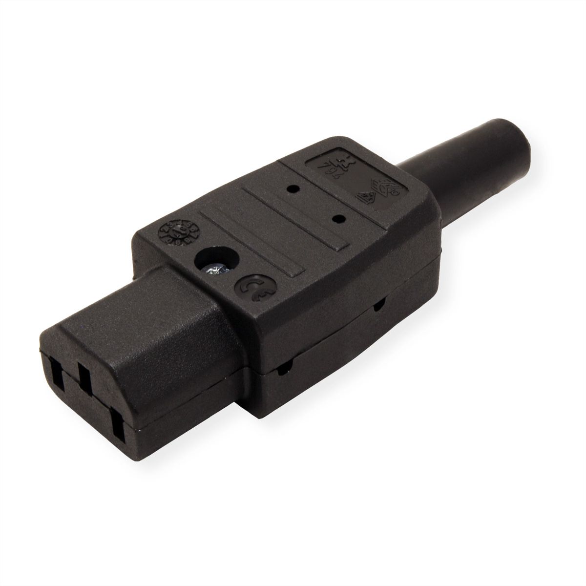 BACHMANN Coupleur IEC320 C13 10A/250VAC, noir