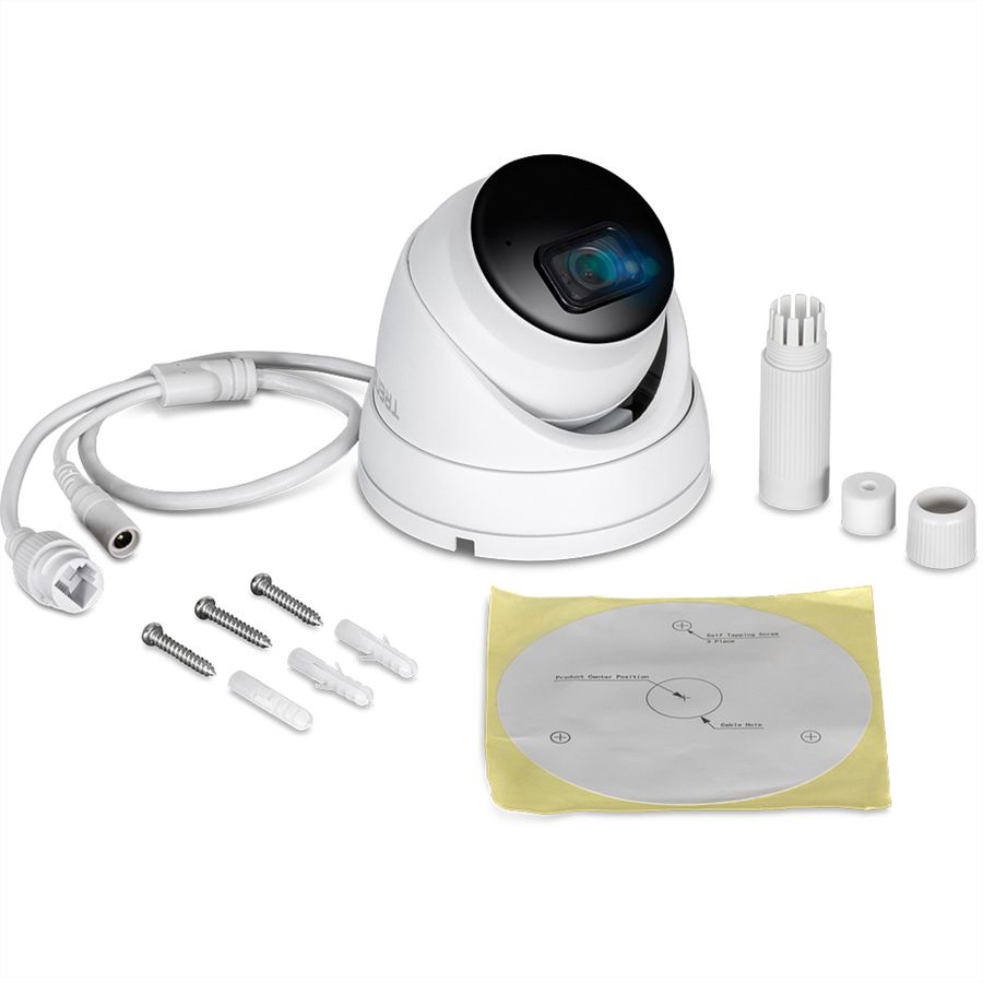 TRENDnet TV-IP1515PI Turret-Kamera 5 MP, 79°, IR-LED 30m